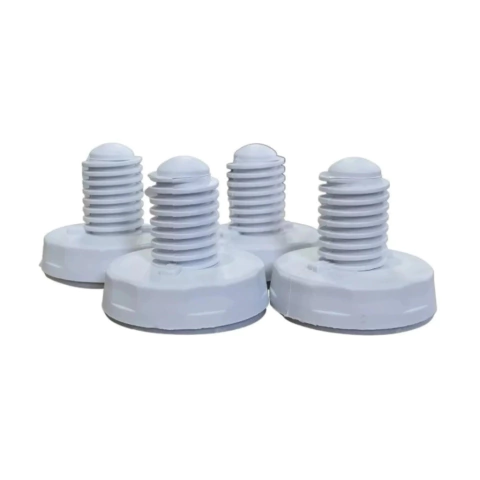 Kit 4 Unidades Pé Nivelador Lavadora de Roupa Electrolux - comprar online