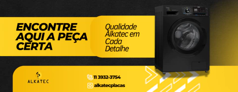 Banner de Alkatec Placas -  Maior Estoque de Peças Para Linha Branca
