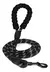 Correas Para Pasear Perros Reforzada Metros Cuerda Calidad Negro - comprar online
