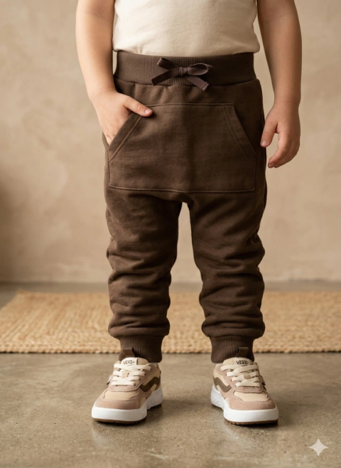 Calça Moletom Premium Cacau (Saruel)