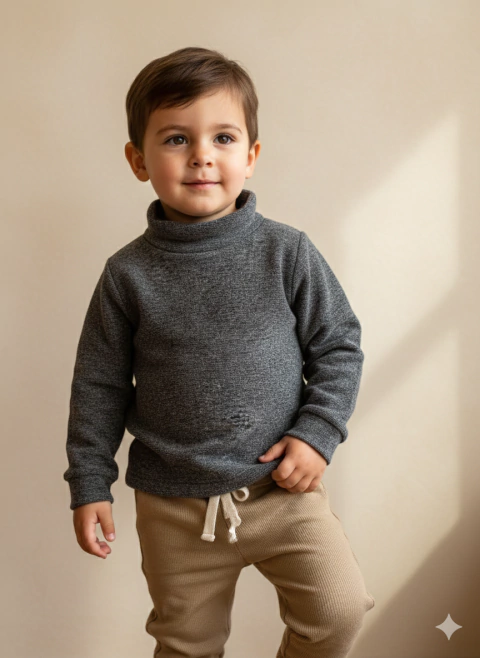 Blusa Bouclé Preta