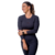 CROPPED MANGA LONGA PRETO - comprar online