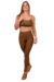 LEGGING C/ BOLSO LATERAL CAFÉ ADAPTIV LYCRA® - comprar online