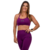 TOP LAS VEGAS ROXO AMORA C/ ETIQUETA PRETA