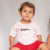 CAMISETA INFANTIL ROSA CLARO na internet