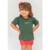 CAMISETA INFANTIL AERODRY VERDE MILITAR