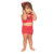 SHORTS INFANTIL VERMELHO