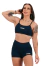 SHORTS EMPINA BUMBUM NAVY BLUE - PWRD By Coffee B2B