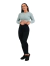 LEGGING COS DRAPEADO AMRAP PRETO