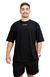CAMISETA MASC OVERSIZED PRETA PWRD