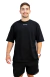 CAMISETA MASC OVERSIZED PRETA PWRD