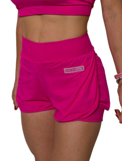 SHORTS RUNNING ROSA SALVIA