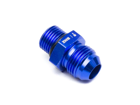 Unión Conexión Recta AN6 A M18 x 1.5 Oring Azul BNZ