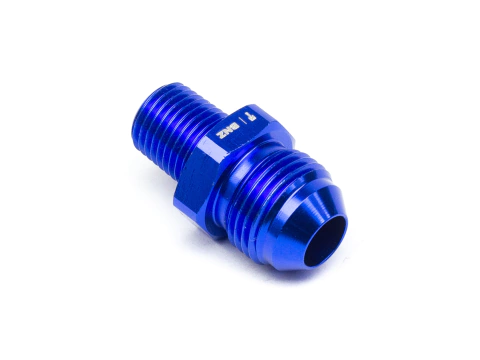 Unión Conexión Recta AN6 A 3/8" NPT Azul BNZ