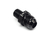 Unión Conexión Recta AN8 A 1/8" NPT Negro BNZ