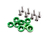 Arandelas Anodizadas EPMAN M6 8PCS VERDE