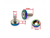 Arandelas Anodizadas D1 Spec M6 8PCS TORNASOLADO - comprar online