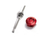 Traba De Capot Universal Rapida Competicion 25mm Rojo