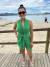 Conjunto Saída Curta + Top Verde Bandeira - Magda Moda Praia