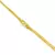 Corrente Grumet Soldada 3,3mm Banhado A Ouro 18K Fecho Gaveta - comprar online