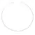 Pulseira Grumet Dupla 2,mm (Banhado Prata 925)