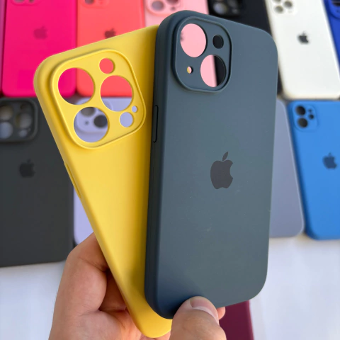 Funda para iphone 11 pro max - Silicone case con proteccion en las camaras