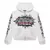 Moletom Hellstar Glitter Zip Up Hoodie White - comprar online