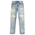 Calça Amiri Jeans Skinny Blue/White - comprar online