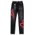 Calça Amiri Jeans Skinny Snake Vintage Black