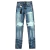 Calça Amiri Jeans Skinny Blue Destroyed - comprar online
