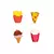 Borracha Mini Foods - Pote c/ 20 Unidades - Tilibra - comprar online
