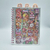 Caderno c/ Adesivos e Cordão Rosa na internet