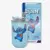 Copo Neo Stitch Disney com Canudo e Ponteira 300ml - Zona Criativa na internet