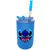 Copo Stitch com Canudo e Ponteira 300ml - Zona Criativa