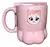 Caneca Formato 3D Pata Eu Amo Gatos 350ml - Zona Criativa