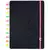 Caderno Inteligente Lets Glitter Neon Black Grande