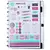 Caderno Inteligente Lets Glitter Neon Silver 2.0 Grande na internet