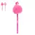 Caneta Gel 0.7mm Tris Barbie Pompom
