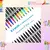 Kit 60 Canetas Ponta Dupla Lettering Brush Pen E Fineliner - comprar online
