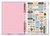 Planner Compacto Mensal Jardim das Cores 32 Folhas 145x205mm - FinaIdeia - comprar online