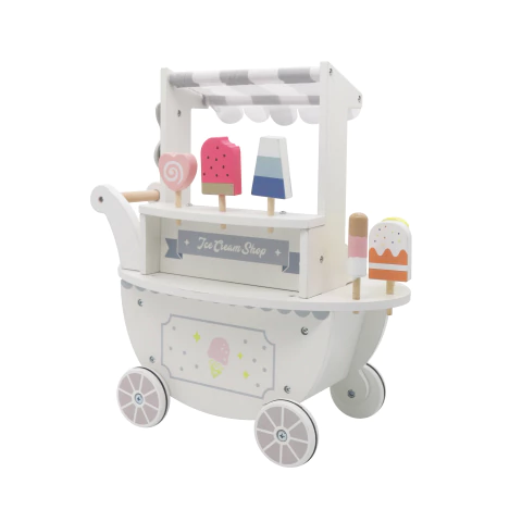 Puestito de Helados Infantil de Madera con Accesorios Didáctico - comprar online