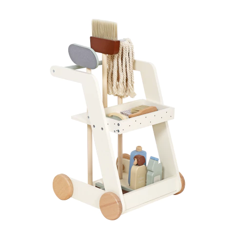 Set de Limpieza Infantil de Madera Didáctico con Accesorios - comprar online