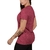 Camisa Feminina UA Tech SSV-TWIST - Wine - Onset Fitness - Sua Loja Fitness de Crossfit e Treino de Alta performance