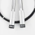 Imagem do Corda de Pular Speed Rope Onset Fitness 3.0 Extreme - Silver/Black