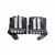 Munhequeira Cross Wrist Wrap Onset Fitness Black/White