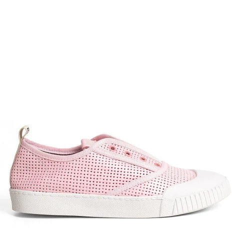 Tênis Slip On Couro Vazado - comprar online