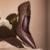Scarpin Salto Alto Cromado Couro na internet