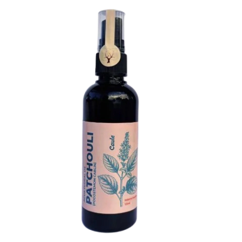Hidrolato de Patchouli | Água Floral de Patchouli 100ml TÔNICO REVITALIZANTE natural para os cabelos e pele SENSÍVEIS