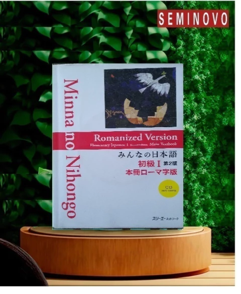 Livro Minna no Nihongo Elementary Japanese I Main Textbook Romanized Version - 2º Edição, com CD
