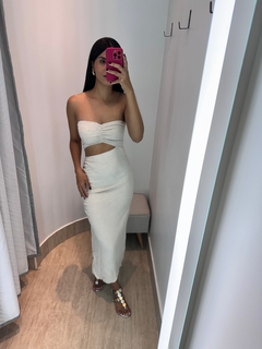 VESTIDO MIDI JAQUE na internet